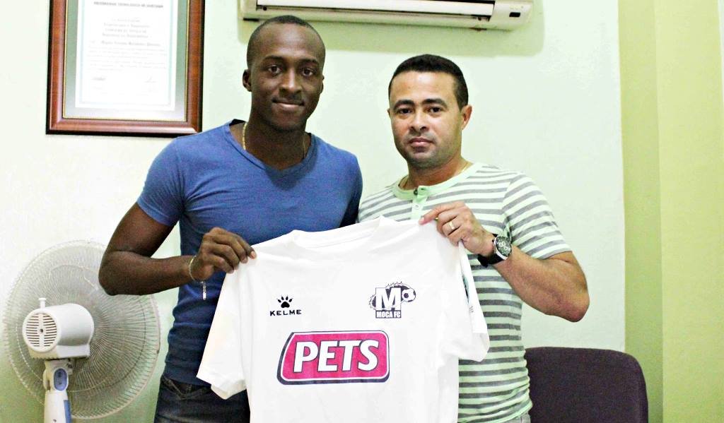 Jonathan Carabalí presentado oficialmente nuevo refuerzo del Moca FC